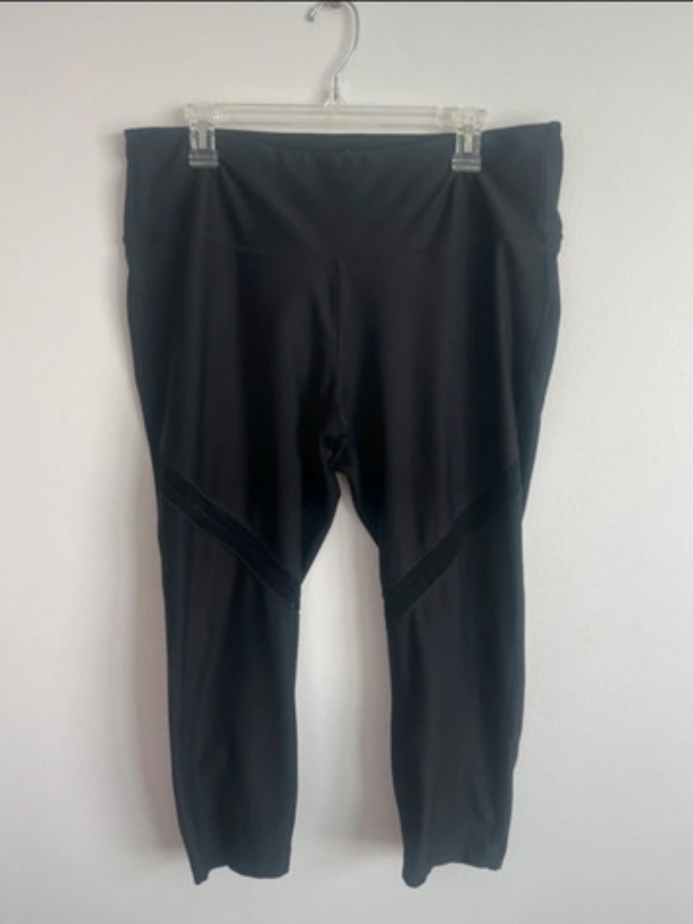 3/$25 Avia Black Leggings with Mesh Detailing